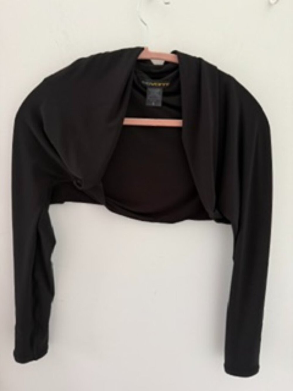 Eva Varro Black Shrug Sz S